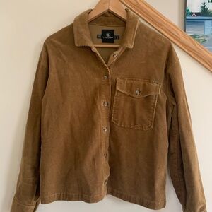 Corduroy shacket